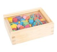 Small Foot ensemble de perles en bois 84 pièces Multicolore G