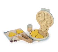 Small Foot Fer à Gaufre « Tasty » en Bois, Accessoire Cuisine, Set pour Enfants dès 2 Ans, 12492
