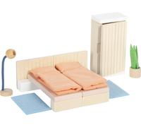 small foot houten poppenhuis meubels slaapkamer, meubelset voor het poppenhuis,