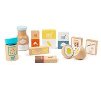 Small Foot Ingrédients pour pâtisserie Fresh en Bois, Accessoires pour magasins et Cuisines d'enfants, dès 3 Ans, 11442