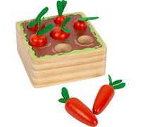 Small Foot Jeu d'assemblage de Carottes en Bois, 7 Formes géométriques, à partir de 12 Mois, réf. 12212