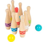 Small Foot Design – Jeu de quilles Active en bois, intérieur/extérieur, dès 3 ans – 11912