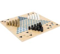 Small Foot - Jeu de société en bois 2en1 Barricade et Halma