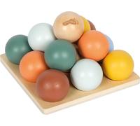 Small Foot Jeu de tri Montessori avec Boules, en Bois certifié FSC® 100%, Jouet éducatif pour Enfants à partir de 1 an, 12815