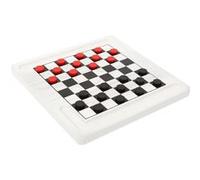 Small Foot jeu de voyage 2 en 1 Échecs et dames 20 cm blanc/noir Blanc G