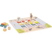 Small Foot Design – Jeu de dés en bois Rainbow Bridge 4 Friends – à partir de 4 ans – Art. 12235