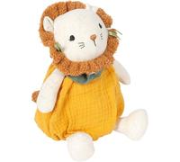 Small Foot Jouets pour bébés Peluche « Little Lion », Lion en Tissu Mousseline, pour bébés et Jeunes Enfants, 12776