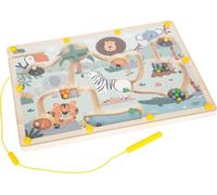 small foot Labyrinthe magnétique « Safari », en bois certifié FSC® 100 %, à partir de 2 ans, 12732