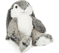 Small Foot Lapin Hoppel, un animal en peluche avec une fourrure moelleuse et des oreilles tombantes,