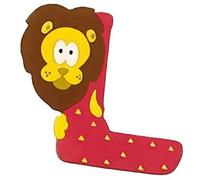 Small Foot Lettera L in Legno Con animali