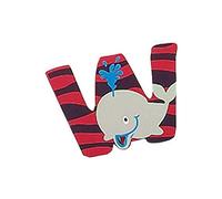 Small Foot Lettera W in Legno Con animali