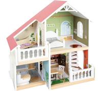 Maison de poupée avec toit rose Bois Small Foot