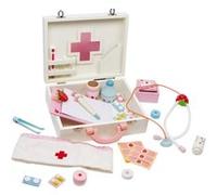 Small Foot - Mallette de docteur en bois pour enfant - 6113 Multicolore G