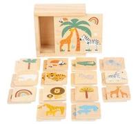Small Foot memory safari junior wood 28-piece Multicolor G
