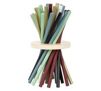 Small Foot Mikado Vertical « Gold Edition » en Bois, Jeu de société apprécié par Toute la Famille, 12382