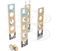 small foot Modular Marble Run, made of wood, can be easily taken apart and store