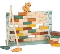 Small Foot Design Mur bancal « Safari » en bois FSC® 100% avec marteaux à partir de 4 ans 12741