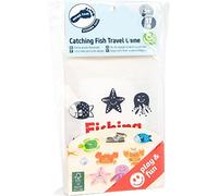 Small Foot Pêche Jeu de Voyage en Bois, dans Un Sac Pratique, avec 2 Cannes à pêche magnétiques en Bois, dès 3 Ans, 11366