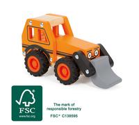 Small Foot - Pelle en bois orange
