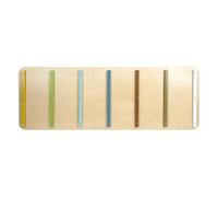 Small Foot Planche de Glisse 3 en 1 "Adventure pour Triangle d'escalade, Jouet de Mouvement en Bois pour Enfants 24+Toy, 12240, Multicolore, Normal