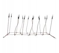 small foot Pont de cordes en cordes plastique résistantes, poids max. 100 kg, à partir de 3 ans, 6998, Naturel