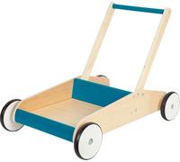 Small Foot - Poussette en bois bleu pétrole
