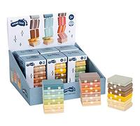 Small Foot Présentoir échelle de Jacob en Bois, Jeu de 9 clapets Magiques pour Enfants à partir de 3 Ans, 12344