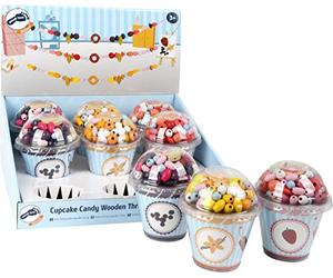 Small Foot Présentoir Perles en Bois Cupcake Candy