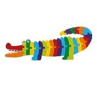 Small Foot Design – Puzzle ABC Crocodile 3425 – Apprentissage en bois – Vert