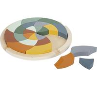 small foot Puzzle de Couleurs « Safari » en Bois, Jeu créatif, à partir de 3 Ans, 12457