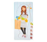 Small Foot Puzzle de Grossesse en Bois avec 4 Couches et Motifs détaillés sur Le thème du bébé, 11541