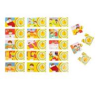 Puzzle didactique - l'heure