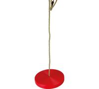 small foot rouge Balançoire disque en plastique solide et résistant aux intempéries, charge maximale 70 kg, à partir de 3 ans, 6118, Ø env. 28 cm