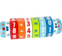 small foot Rouleau de calcul Petit 1x1 "Educate", calcul élémentaire Règle à calcul boulier Aide au calcul, à partir de 6 ans, 10527