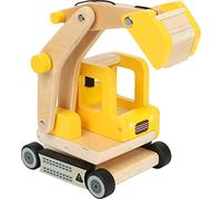 Small Foot Design – Pelle excavatrice en bois Ruspa multicolore avec cuillère