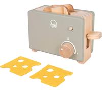 small foot Set con tostapane Grigio Tasty in Legno, Ruolo con Funzione Pop-up, A