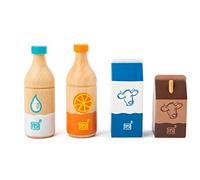 Small Foot Design Set de boissons Fresh en bois - 4 pièces, jeux de rôle, 3+