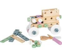 Small Foot Design Set de construction en bois Nordique Jeu créatif avec outils et accessoires 3+