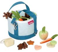 small foot Set de fourrage pour Chevaux avec Sac Bibi & Tina, dès 3 Ans