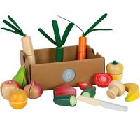 Small Foot Design - Set de fruits et légumes à découper Fresh - Accessoires de cuisine, dès 2 ans