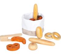small foot Set de paniers à pain Fresh, bois, jeu de rôle, accessoires de cuisine et de magasin, 11444