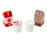 Small Foot - Set de produits laitiers en bois - 11440 Multicolore G