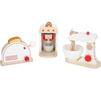 Small Foot Set d'ustensiles de cuisine 11684 3 pièces avec bruits de clics et boutons rotatifs