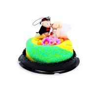 Small Foot Store Asciugamano a Torta «Coppia di sposi»