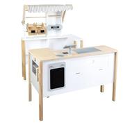 Small Foot Store de Courses Multifonction « Fresh » en Bois, avec Accessoires et Cuisine, à partir de 3 Ans, 11436