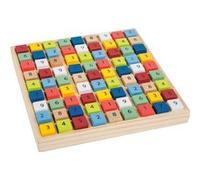 small foot 10844 Boulier petit format "Educate" en bois, avec perles pour addition et soustraction, à partir de 6 ans