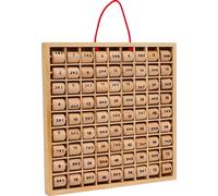 Small Foot - Table de multiplication en bois 1x1
