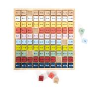 Small Foot - Tableau de calcul en bois Addition Colour, 100dlg.
