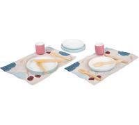 Small Foot Service de Table Tasty en Bois, Accessoires pour la Cuisine pour Enfant, Jeu de rôle pour Enfants, Art.12245