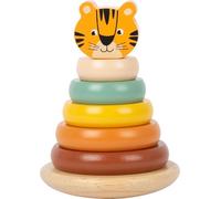 Small Foot Design – Jouet en bois – Tour empilable Tigre – Dès 1 an